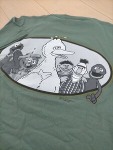 新品 デッドストック 90s USA製 ビンテージ changesボディ SESAME STREET Muppets セサミストリート マペット Tシャツ S