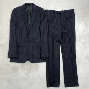 【美品】Dior Homme ディオール オム ストライプ セットアップ スーツ 04AW アーカイブ エディスリマン 46