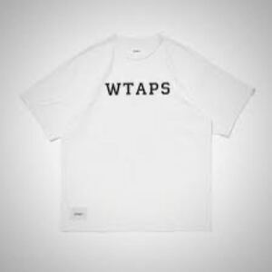 新品 WTAPS 24SS ACADEMY SS COTTON.COLLEGE ③ ホワイト Tシャツ ダブルタップス 241ATDT-CSM21