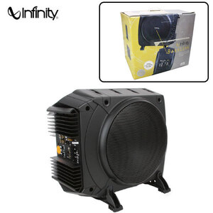 Infinity BassLink インフィニティ 200W 25cm サブ ウーファー Dクラスアンプ内蔵 一体型 【海外モデル】