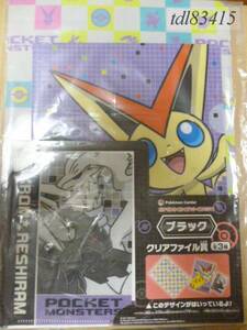 【送料込】ポケモンわくわくゲットくじ 一番くじ 2011 クリアファイル賞　ポケットモンスター