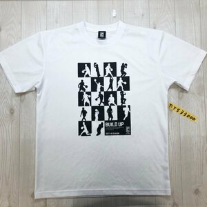 メンズ B.LEAGUE 2017-2018 バスケ ドライ 半袖Tシャツ L 白