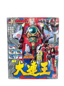 1円〜 美品!! 完品 五星戦隊ダイレンジャー 戦隊職人 DX大連王 気伝獣 気電武人 龍星王 BANDAI 戦隊モノ 五星合体 大王剣 疾風怒涛