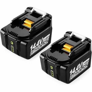 新品 マキタ14.4v 2個セットBL1460B 電動工具用バッテリー 0mAh 30 互換バッテリー BL1430B 90