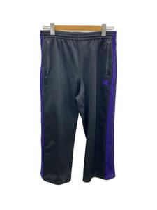 Needles◆Track Pant Poly Smooth/トラックパンツ/M/ポリエステル/BLK/DI171