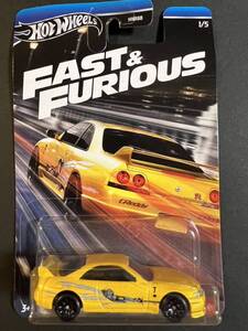 ★Hot wheels★FAST&FURIOUS SKYLINE GT-R33 ワイルドスピード スカイライン