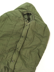 雑貨 古着 80s 米軍 ミリタリー パデット SLEEPING BAG シュラフ 寝袋 OD アウトドア 古着