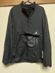 ナイキ NIKE ジョーダン 23 ENGINEERED LT WEIGHT JKT プルオーバー パーカー アノラック AJ1069-010 パッカブル M 黒 ブラック