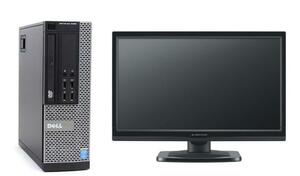 Windows7 Pro 32BIT DELL Optiplex 9020/7020/3020 SFF Core i5-4570 3.20GHz 4GB 500GB DVD Office付 22型液晶 中古パソコン