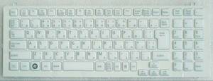 ☆NEC PC-LL750ES6W用日本語キーボード(V119802IJ1 JA,白)