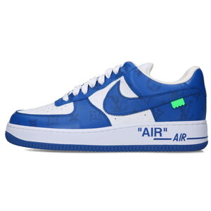 ルイヴィトン ナイキ AIR FORCE 1 LOW サイズ:9 モノグラムレザーローカットスニーカー 中古 SB01