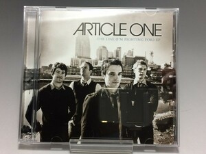 ★送料無料★ 美品 CD　 Article One The One (I