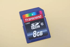 8GB SDHCカード Transcend 　class10