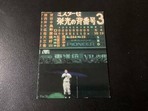 良品　カルビー74年　長島（巨人）No.421　プロ野球カード