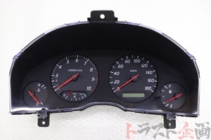 1100241236 純正 スピードメーター 52008km スカイラインGT-R Vスペック BNR34 前期 トラスト企画 U