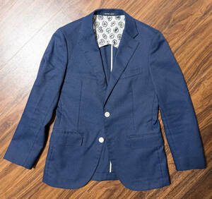 MACKINTOSH PHILOSOPHY | TROTTER JACKET | 36R (S相当) ネイビー トロッター 背抜き 2B テーラードジャケット