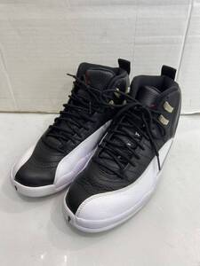 【NIKE ナイキ】 CT8013-006 AIR JORDAN 12 RETRO エアジョーダン12レトロ ブラック 26.5cm ハイカットスニーカー ストリート 2409oki k