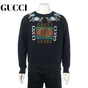 GUCCI グッチ スウェット 花柄 パーカー オシャレデザイン