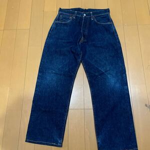 EVISU 　デニムパンツ LOT2001 サイズw31セルビッチ濃紺ホワイトかもめ