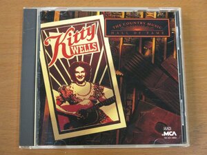 CD KITTY WELLS Country Music Hall of Fame Series 輸入盤 中古品 キティ・ウェルズ