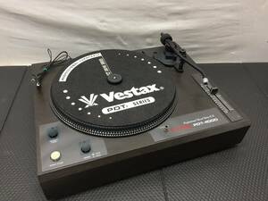 B 【ターンテーブル】 訳あり Vestax/ベスタクス PDT-4000 通電確認済 レコード