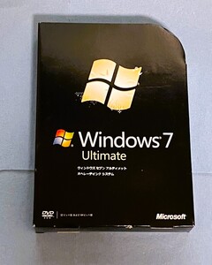 Microsoft Windows 7 Ultimate パッケージ版　32bit/64bit ディスク2枚