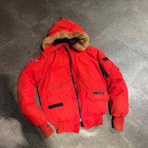 CANADA GOOSE ダウンジャケット 7950MR CA01201 アウター 赤 レッド Sサイズ 100サイズ（164）