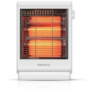 まとめ得 WINTECH 電気ストーブ ホワイト KEH-600A x [2個] /l