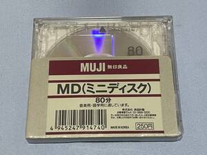 無印良品　良品計画　　MDミニディスク 80分 