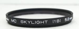 レンズプロテクター　Kenko MC SKYLIGHT(1B) 52mm (0791)