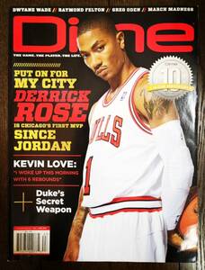 2011 APR DIME MAGAZINE #63 DERRICK ROSE USA / ダイム 雑誌 デレック ローズ NBA Basketball, Jordan, Nike, Adidas, NBA