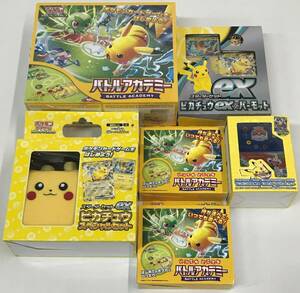 0769300Q★ 【未開封】ポケモンカードゲーム　BOX 6個セット　ピカチュウ