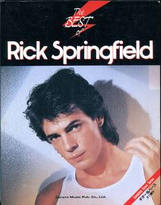 Rick Springfield リック・スプリングフィールド Best ベスト 絶版バンドスコア Love Somebody , Jessie