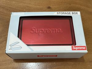 Supreme シュプリーム SIGG Metal Box Plus Storage Box Small 赤色 2018年 シグ　ストレージ　ボックス