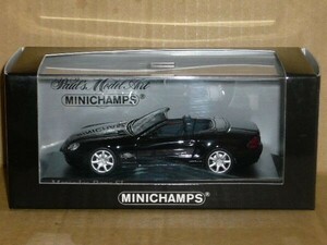 1/43 MINICHAMPS Mercedes-Benz SL 2001 黒