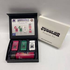 【着火未確認】JUGGLER Premium Set /ターボライター３本ガスボンベＳＥＴ