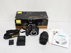 ▽Nikon ニコン D5200 18-55mm 3.5-5.6G VRキット デジタル一眼 中古 液晶難あり▽010252