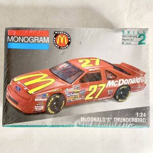 未開封 希少 monogram 1/24 マクドナルド フォード サンダーバード McDonald