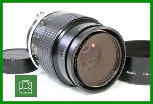 【同梱歓迎】【動作保証・点検済】良品■Nikon Ai Micro-NIKKOR 105mm F4■ピントリングスムーズ■AC151