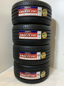 【送料無料】未使用夏タイヤ４本セット 265/35R18 97W XL(SGY112-5)GOODYEAR EAGLE F1 SPORT 265/35/18 2020年～☆個人法人OK