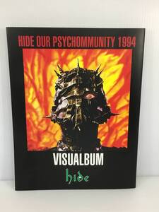 HIDE OUR PSYCHOMMUNITY 1994 VISUALBUM　hide 写真集　サイン入りステッカーシール付き　【D-07】