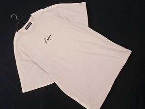 kappa カッパ ロゴ 刺繍 Tシャツ sizeXL/ベージュ ■◆ ☆ efc0 メンズ