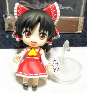 東方project 博麗霊夢 フィギュア 例大祭カタログ購入特典 ねんどろいどぷち グッドスマイルカンパニー グッズ 上海アリス幻樂団 紅魔郷