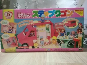 中古品　1997年　日本製　リカちゃん　ステップワゴン　タカラ　人形３体付き　アンティーク　コレクション