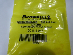 Brownells U.S.A. 純正部品 Ejector / Selector Spring 100-012-947 エジェクター / セレクター スプリング AR15 M16 M4 HK 送料無料 