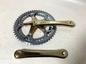 SAKAE FX　SLP　ゴールドクランク CHAINWHEEL SET 自転車 サイクリング 美品