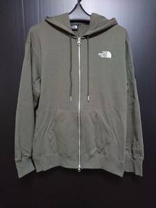 美U 国内正規品 THE NORTH FACE ノースフェイス Square Logo Zip スクエアロゴジップ フルジップ パーカー ニュートープ NT12335 Lサイズ 