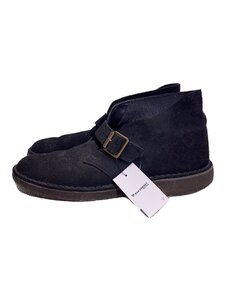 Clarks◆ブーツ/US8/BLK/スウェード/13292