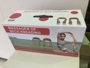 ネック マッサージャー /MASSAGER OF NECK KNEADING ブラッック☆美品