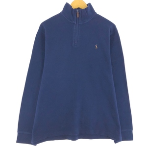 古着 ラルフローレン Ralph Lauren POLO RALPH LAUREN ハーフジップスウェットシャツ トレーナー メンズL相当 /eaa439907